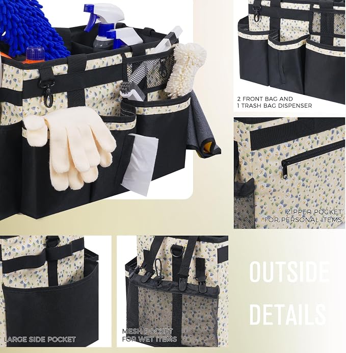 Wearable Cleaning Caddy, Cleaning Caddy Supplies Organizer - Image 3
