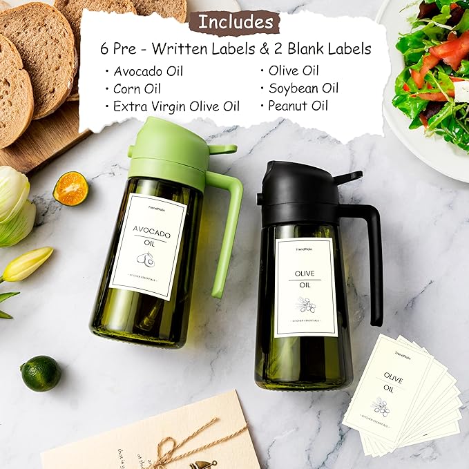 TrendPlain - Original 16oz/470ml Olive Oil Dispenser Bottle - Image 5