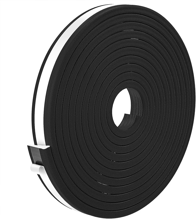 QDiShi 196" Wedge-Shape Weather Stripping Door Seal Weatherproof Foam Seals - Image 7