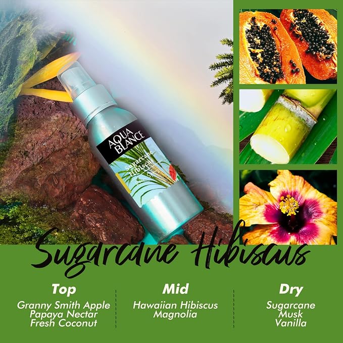 Fragrant Room Spray, Hawaiian Luau, 3 x 3.4 fl oz, Air Fresheners Odor - Image 3