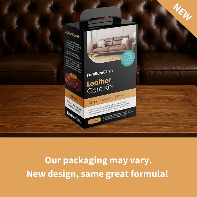 Furniture Clinic Large Leather Care Kit | Leather Cleaner + Conditioning - Image 8