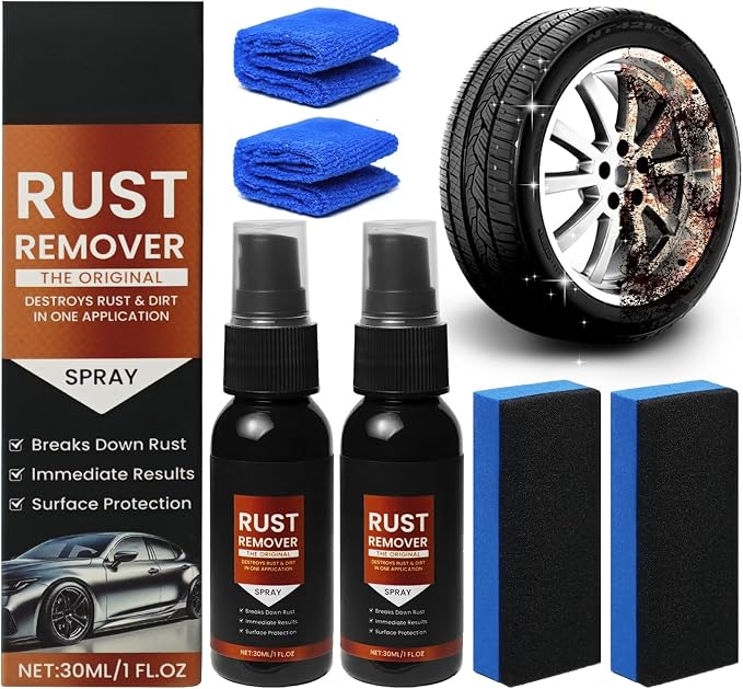 2 Pack Rust Remover Spray for Metal by Unknown