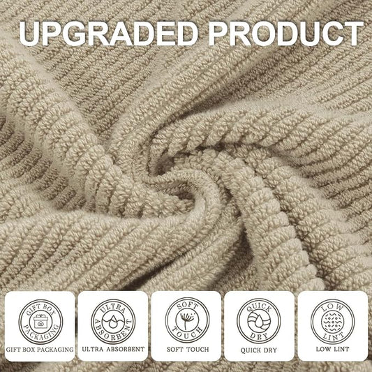 VOOVA & MOVAS Beige Face Cloths, - Image 2