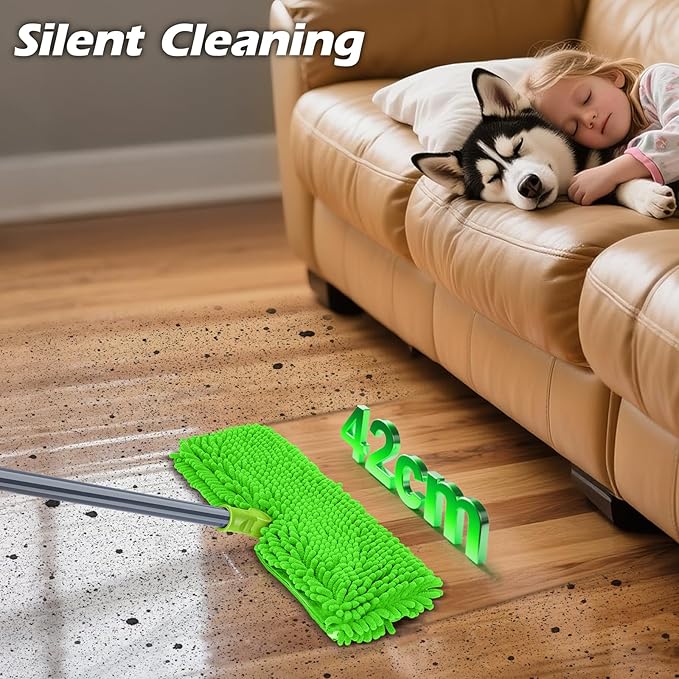 MASTERTOP Microfiber Mops for Floor Cleaning, Double-Sided Dust Mop - Image 4