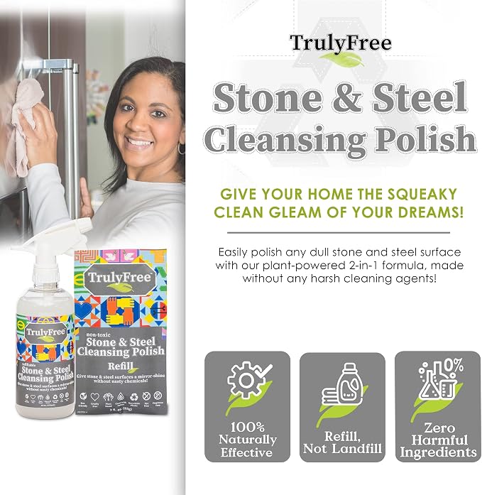 Truly Free Stone & Steel Cleansing Polish Starter Kit - Image 3
