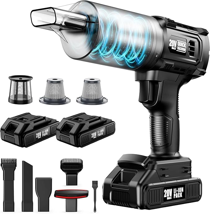 Handheld Vacuum Cleaner Cordless- 35000PA Strong Suction by Unknown