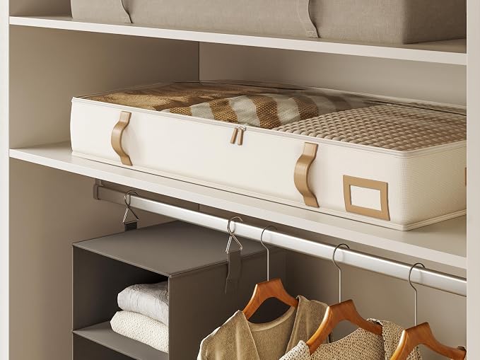 Vailando Under Bed Storage Containers, Foldable Storage Bins - Image 6