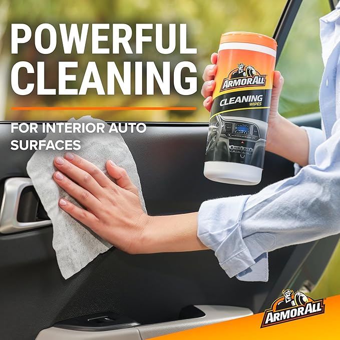 Armor All Protectant, Glass and Cleaning Wipes, Wipes - Image 3