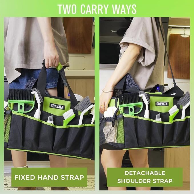 Wearable Cleaning Caddy Bag, Cleaning Caddy Supplies Organizer - Image 6
