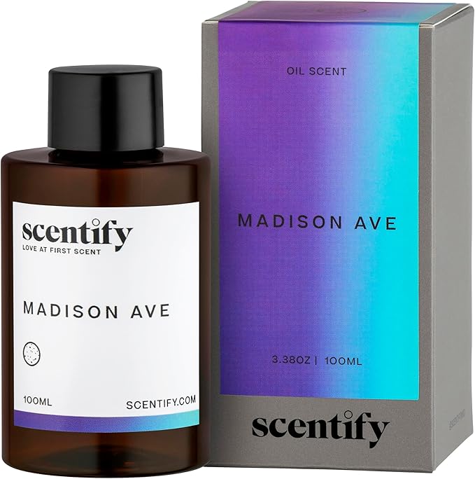 Scentify Madison Ave Aroma Oil Refill Scent by Scentify