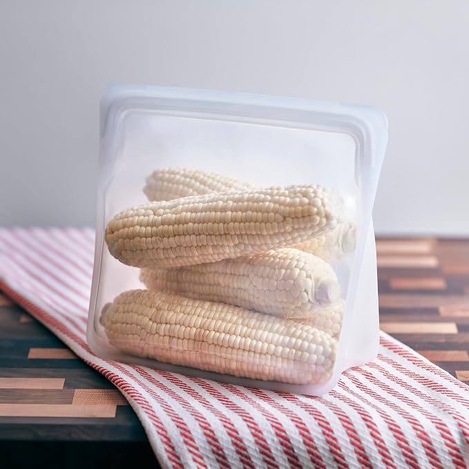 Stasher Premium Silicone Reusable Food Storage Stand-Up Bag Mega, Sous Vide - Image 10