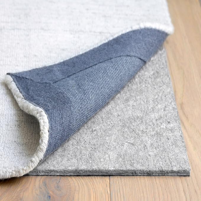RUGPADUSA - Dual Surface - 2'x5' - 3/8" Thick - Felt + Rubber - Enhanced by RugPadUSA