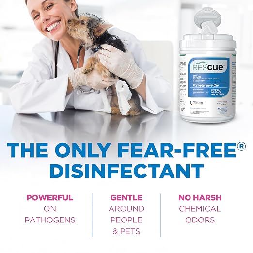 REScue One-Step Disinfectant Cleaner & Deodorizer Wipes - Image 3