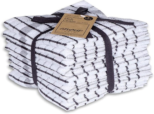 AMOUR INFINI Kitchen Dish Cloths Set of 8 by AmourInfini
