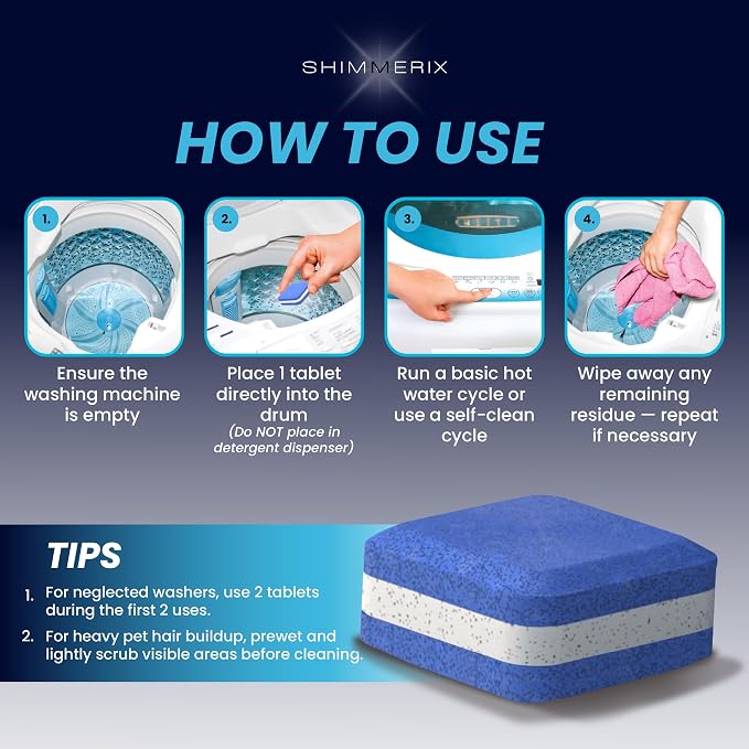Washing Machine Cleaner Tablets - Image 5