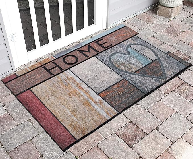CHICHIC Welcome Door Mat 18x 30 Inch Front Doormat Outdoors - Image 2