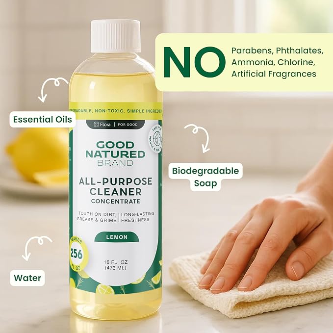 Good Natured Brand All-Purpose Cleaner Concentrate | Multi-Surface Cleaner | - Image 3