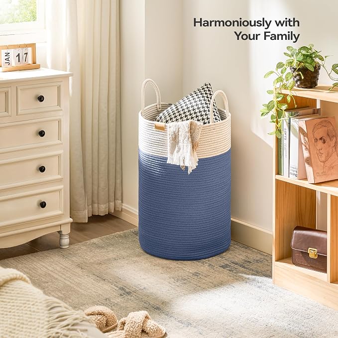 Laundry Hamper 75L, Large Laundry Basket - Image 2