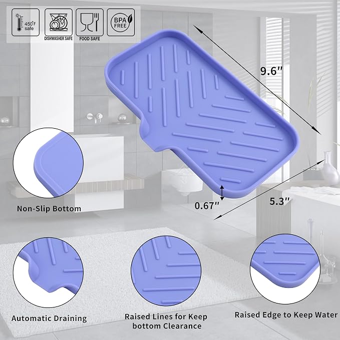 Silicone Bathroom Soap Dishes - Image 2