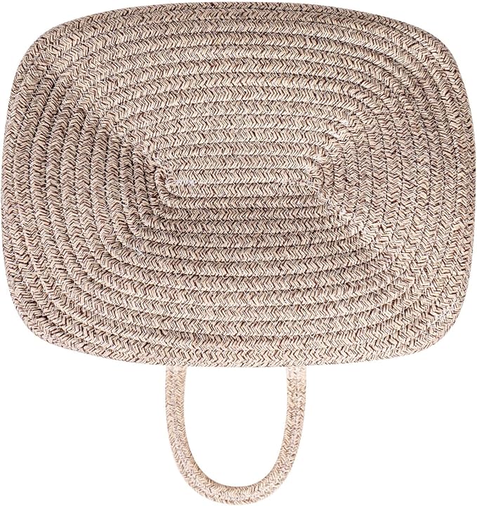 Storage Baskets for Clothes Fabric Cotton Rope Storage Basket - Image 9