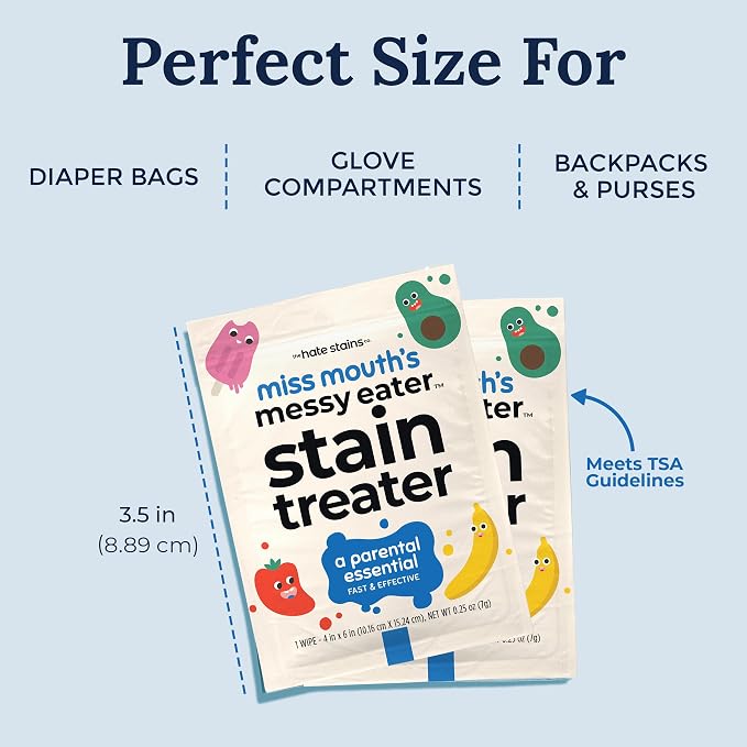 Miss Mouth's Messy Eater Stain Treater Wipes - Image 8