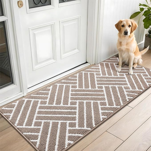 OLANLY Runner Indoor Door Mat, 70x23 Inch, Dirt Resistant and Absorbent by OLANLY