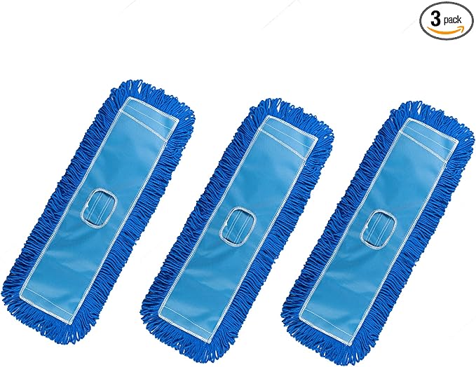 Matthew 24'' Microfiber Loop Dust Mop Washable Commercial&Residential Heavy by MATTHEWCLEANINGPRODUCTS