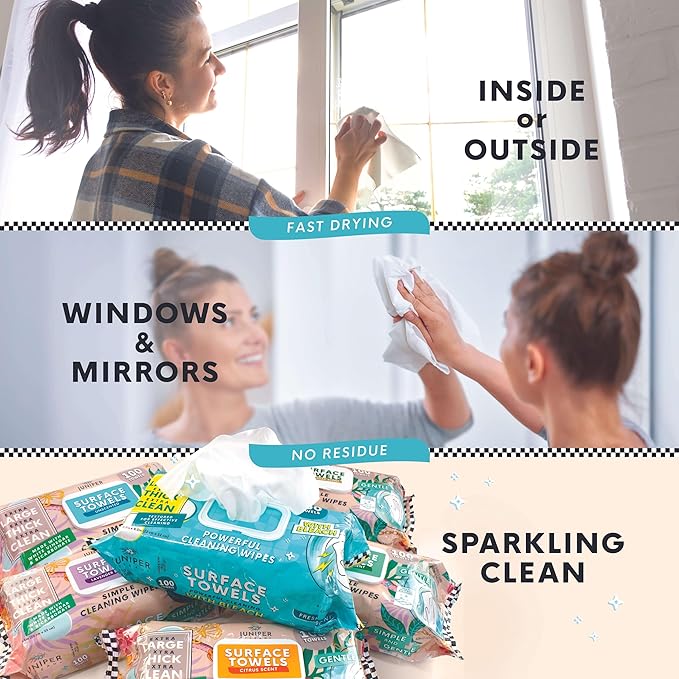 Single Surface Cleaning Wipes, Thick & Large Dispose, All-Purpose Cleaner - Image 5
