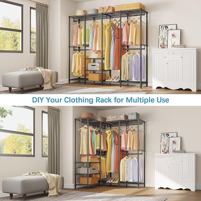 VIPEK V40 Medium Garment Rack Heavy Duty Clothes Rack