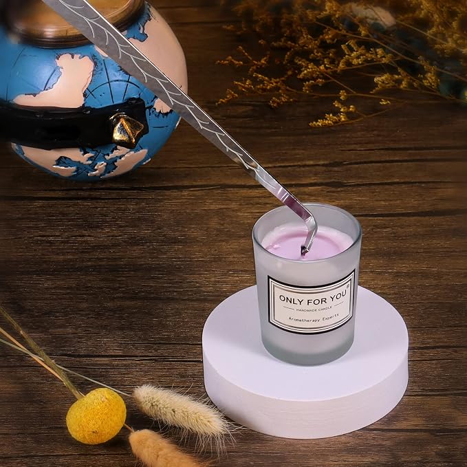 Lsnisni 4 in 1 Candle Accessory Set, Electric Lighter, Wick Cutter, Snuffer and - Image 6