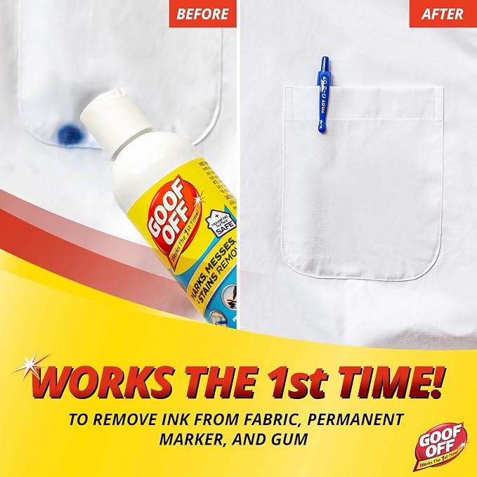 Goof Off Marks, Messes & Stains Remover, 8 fl. oz. Spray, Household Surface Safe - Image 3