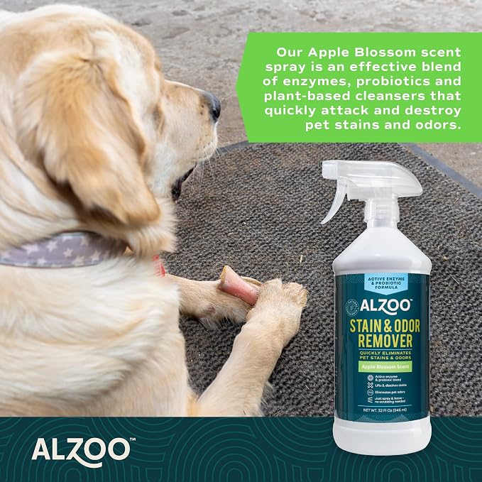 ALZOO Stain & Odor Remover, Quickly Lifts & Dissolves Pet Stains & Helps - Image 5
