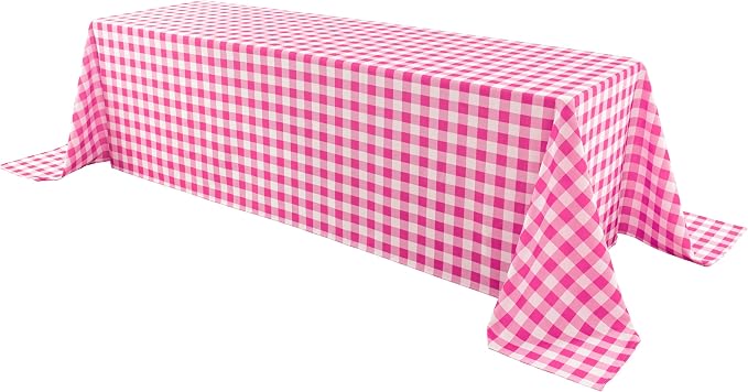 Classic Gingham Buffalo Tablecloth Fabric - Image 7