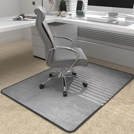 Heavy Duty Office Chair Mat for Carpet and Hardwood Floor Bohemian Desk Chair by PlacootChairMat