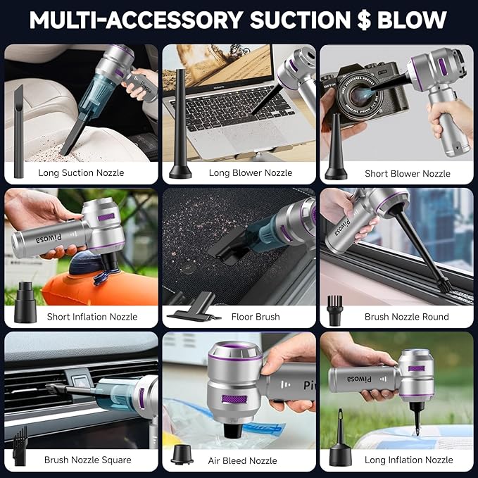 Handheld Vacuum Cordless, Car Vacuum Cleaner - Image 7