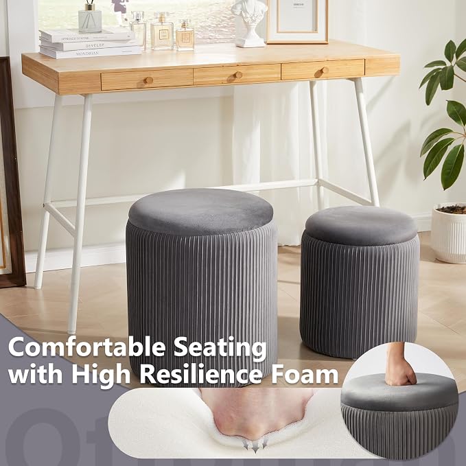 Royal Windsor Round Ottoman - Image 5