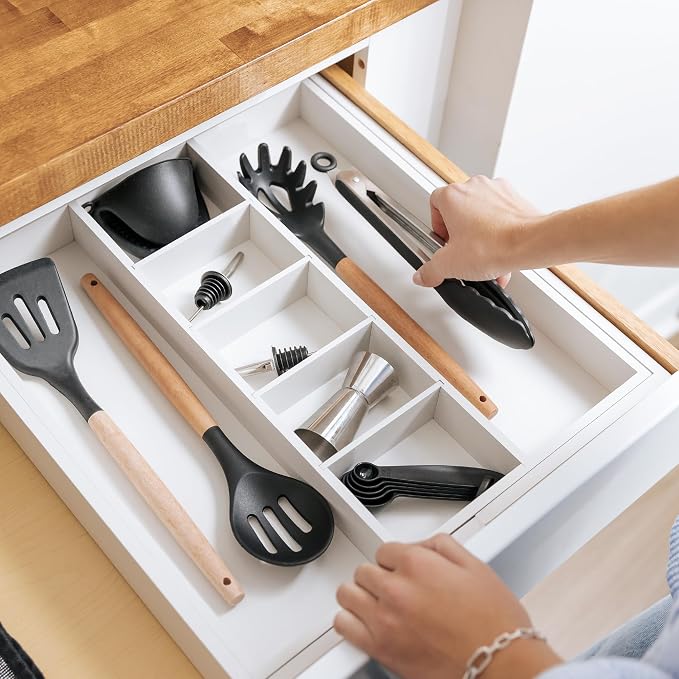 KitchenEdge Adjustable Kitchen Drawer Organizer - Image 6