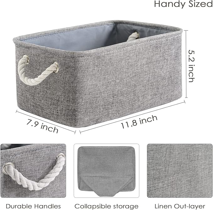 TheWarmHome Storage Bins for Shelves - Image 5