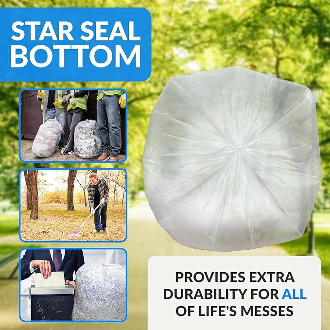 Reli. Premium 50 Gallon Trash Bags | 200 Count | Made in USA | Heavy Duty | - Image 4