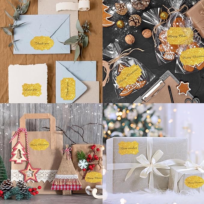 350 PCS Gift Tags Stickers Name Labels Stickers - Image 4