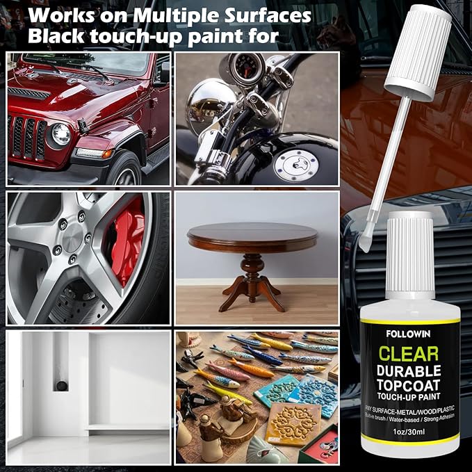 FOLLOWIN Automotive Clear Coat, Gloss Clear Finished Car Touch Up Paint - Image 4