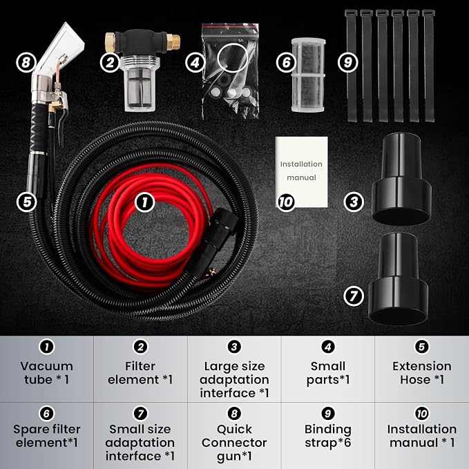Shop Vac Extractor Kit, Better Extractor Hose Kit - Image 7