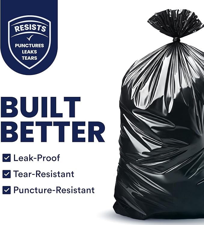Plasticplace 55 Gallon Contractor Bags, 4 Mil - Image 2