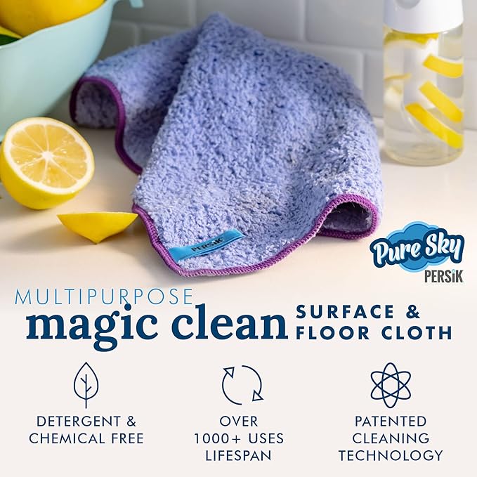 Pure-Sky Magic Deep Clean Cleaning Cloth – JUST ADD Water No Detergents Needed - Image 3