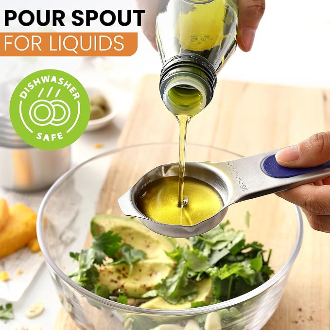 Spring Chef Magnetic Stainless Steel Measuring Cups, Kitchen Tools - Image 7