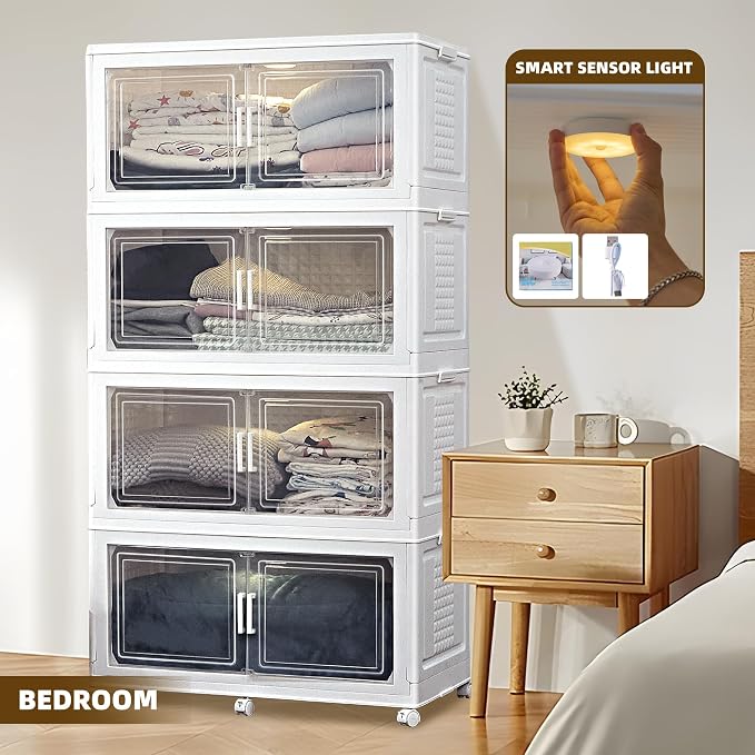 752QT/188Gal 4 Stackable Storage Bins - Image 3