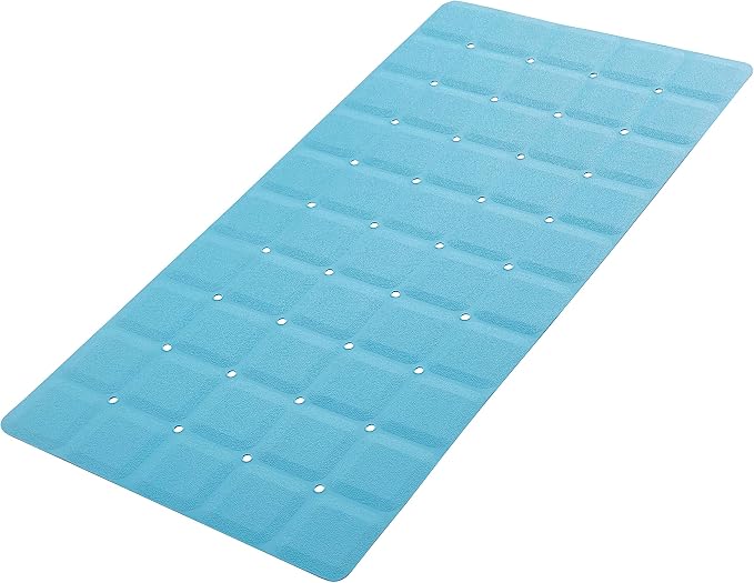 Foldable Silicone Bathtub Mat: Jumbo Size Heavy Duty Safety Bath Mat by Webos