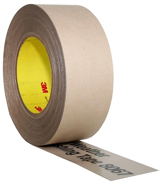 3M All Weather Flashing Tape 8067, 2 in x 75 ft, 1 Roll, Adhesive Backed Split by 3MIndustrial
