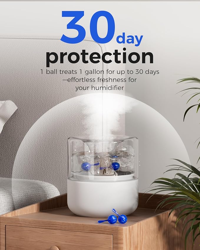 Humidifier Cleaner Anti-Scale Balls: Stop White Dust, Extend Humidifier Life - Image 5