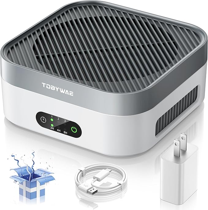 Air Purifier for Home – True HEPA Filter for Pets, Smoke & Allergies | 600 Sq by Clicknow